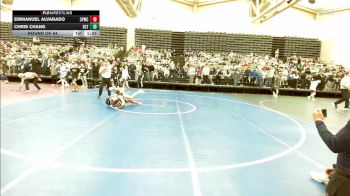 122-H lbs Round Of 64 - Emmanuel Alvarado, 5 Points Wrestling Club vs Chris Chang, Olympic