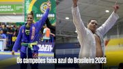Bolinho e Luandra dominam a faixa-azul no Campeonato Brasileiro