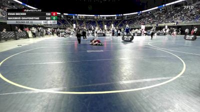 105 lbs Round Of 32 - Evan Becker, Penn Cambria vs Maximus Grafenstine, Bensalem