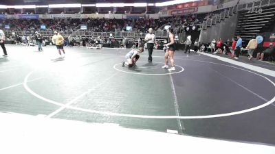 152.4-166.2 lbs Round Of 16 - Chelsea Smith, Rockets vs Leolyn Karnowski, Wamego Wrestling Club