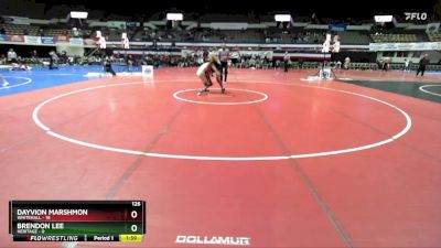 126 lbs Semis & Wb (16 Team) - Dayvion Marshmon, Whitehall vs Brendon Lee, Heritage