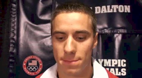 Jake Dalton on getting pumped up by the crowd and revealing his second vault