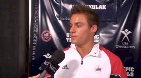 Sam Mikulak Happy to Hit his 1 Event Due to Ankle Injury