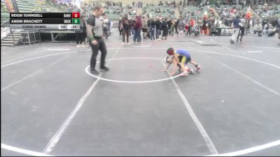 46 lbs Consolation - Reign Townsell, Damonte Mustangs WC vs Andin Brackett, Buckaroo WC