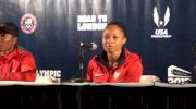 Allyson Felix on historic nature of 200 time at 2012 U.S. Olympic Trials