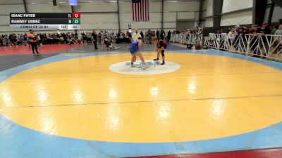 160 lbs Consi Of 32 #1 - Isaac Fayer, FL vs Ramsey Urbec, RI