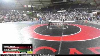 77 lbs Champ. Round 3 - Ezekiel Jennings, South Kitsap Wrestling Club vs Madox Bryan, Lake Stevens Wrestling Club