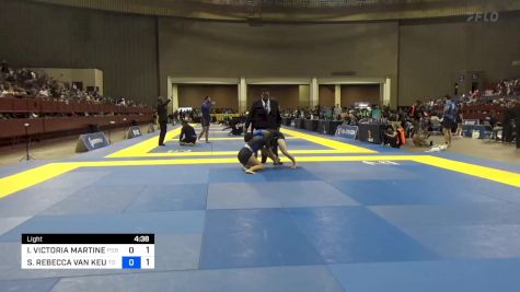 ILLYAUNA VICTORIA MARTINEZ vs SEIKA REBECCA VAN KEUREN 2024 Pan IBJJF Jiu-Jitsu No-Gi Championship