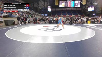 190 lbs Champ. Rd Of 128 - Skylar Red Elk, OK vs Michael Seeger, OH
