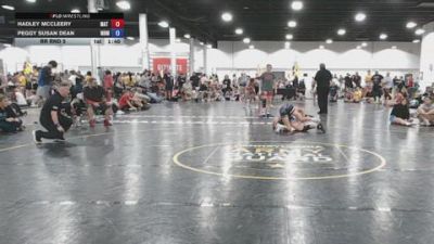 115 lbs Rr Rnd 5 - Hadley McCleery, Mat Demon Girls Black - GK12E vs Peggy Susan Dean, Black Mambas - GK12E