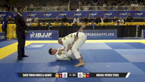 Michael Patrick Teruel vs David Tobias Kinsella-Salway 2026 Pan Jiu Jitsu IBJJF Championship