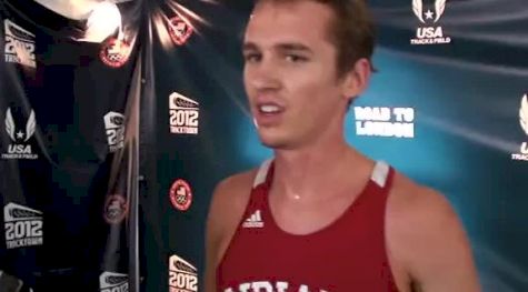Andrew Bayer happy with 4th in 1500 final at 2012 Olympic Trials