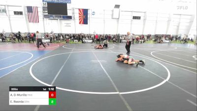 86 lbs Rr Rnd 1 - Alexander Gonzales-Murillo, Pride Wrestling vs Everett Roorda, Grindhouse