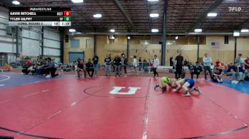 133 lbs Cons. Round 2 - Gavin Mitchell, Westcliff vs Tyler Gilfry, Providence (Mont.)