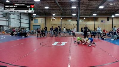 133 lbs Cons. Round 2 - Gavin Mitchell, Westcliff vs Tyler Gilfry, Providence (Mont.)