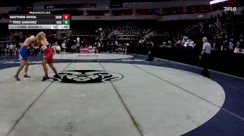 5A 215 lbs Cons. Round 2 - Treg Sanchez, Los Lunas vs Matthew Avitia, Roswell