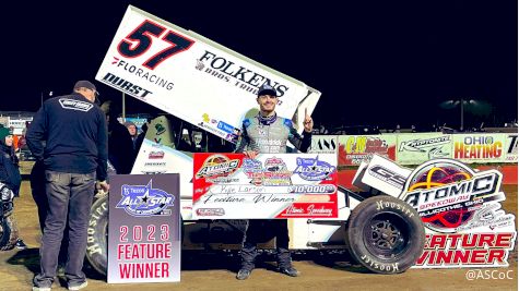 Kyle Larson Powers To First Sprint Car Win Of 2023 With All Stars At Atomic