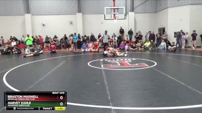 105 lbs Quarterfinal - Harvey Kahle, Assassins Wrestling vs Braxton Maxwell, Ironclad Wrestling Club