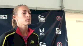 Jenny Simpson Shaking off tough races to make 2nd olympic team 2012 Olympic Trials