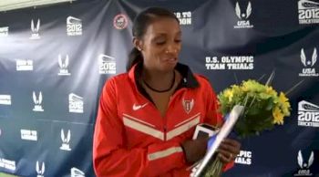 LaShinda Demus making 400H team after waiting 8 years at 2012 US Olympic Trials