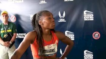 Tiffany Williams 4th in 400H after giving it everything at 2012 US Olympic Trials