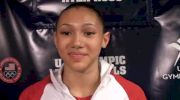 First-year senior Kyla Ross is ecstatic to be an Olympian