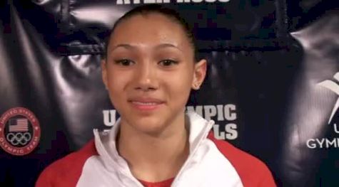 First-year senior Kyla Ross is ecstatic to be an Olympian