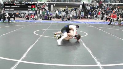 106 lbs Round Of 32 - Daniel Candullo, Pomperaug/Watwn/Naug vs Kyle Dube, Shawsheen