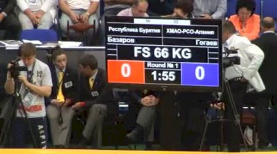 66 lbs round3 Alan Gogaev vs. Biar Bazarov