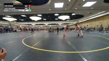 157 lbs Consi Of 16 #2 - Lum Hasani, World Team Training Center vs Alex Williams, Champions WC