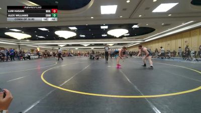 157 lbs Consi Of 16 #2 - Lum Hasani, World Team Training Center vs Alex Williams, Champions WC