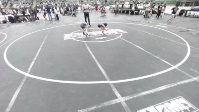 46 lbs Consolation - Xander Licea, Team Viper vs Olen Lee, Lassen Wrestling Association