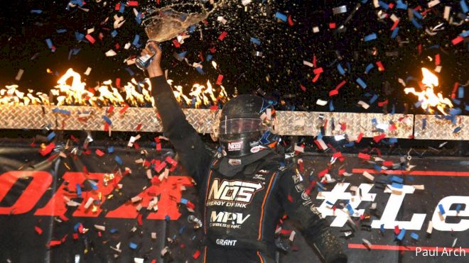 Justin Grant Goes Off The Wall For USAC #LetsRaceTwo Win At Eldora Speedway