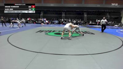 120 lbs Round Of 32 - Drake VomBaur, Severance vs Alex Orr, Corner Canyon