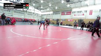 190 lbs Champ. Round 2 - Juli Klieman, Napa vs Reyna Jimenez, Dougherty Valley