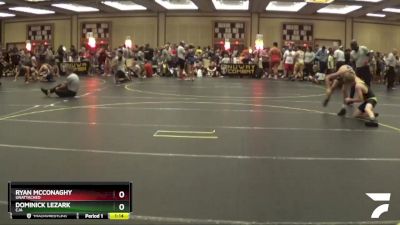 108 lbs Cons. Round 2 - Ryan McConaghy, Unattached vs Dominick Lezark, CJA