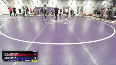 120 lbs Round 2 (10 Team) - Stella Segura, Sudden Victory vs Kate Krause, Rocket Wrestling