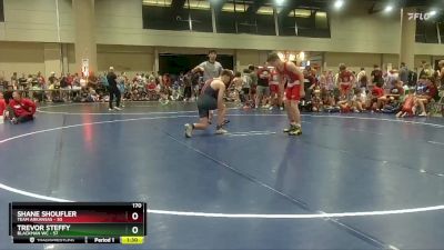 170 lbs Round 3 (8 Team) - Shane Shoufler, Team Arkansas vs Trevor Steffy, Blackman WC