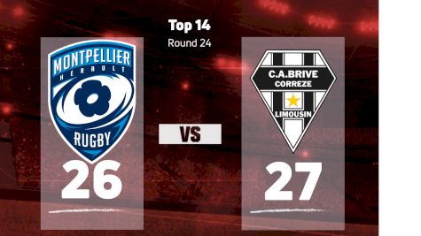 2023 Montpellier Herault Rugby vs CA Brive