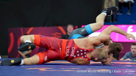 74 kg Quarterfinal - Kyle Dake, USA vs Adam Thomson, CAN