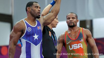 86 kg Semifinal - Mark Hall, USA vs Yurieski Torreblanca, CUB