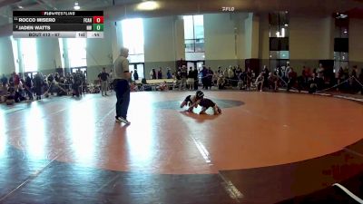 67 lbs Cons. Round 3 - Jaden Watts, Nova WC vs Rocco Misero, FCA Hurricanes