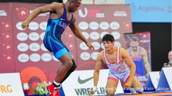 77 kg Semifinal - Kamal Bey, USA vs Emmanuel Benitez, MEX