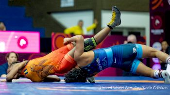 59 kg Round 3 - Xochitl Mota-Pettis, USA vs Jessica Derrell, BAR