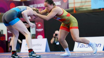 65 kg Round 1 - Mallory Velte, USA vs Aleah Nickel, CAN