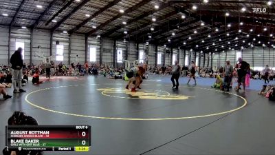 180 lbs Semis - R1 Wb - Blake Baker, Girls With Grit Blue vs August Rottman, Charlies Angels Black