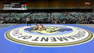 150 lbs Consi Of 16 #1 - Anthony Griego, Alamosa vs Brooks Kjar, Davis