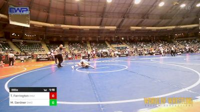 88 lbs Round Of 64 - Tripp Farrington, Crazy Goats vs Macyn Gardner, Dakota Boyz Wrestling Club