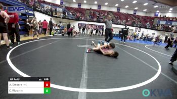 73 lbs Rr Rnd 2 - Adrian Deloera, Tuttle Wrestling Club vs Cameron Rios, Lions Wrestling Academy