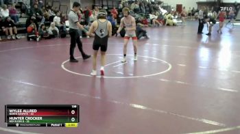 138 lbs Round 5 (8 Team) - Wylee Allred, North Sanpete vs Hunter Crocker, Box Elder B